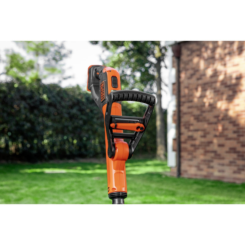 Load image into Gallery viewer, Black+decker 18v afs grastrimmer met accu (zwart oranje, 28 cm accu inbegrepen)
