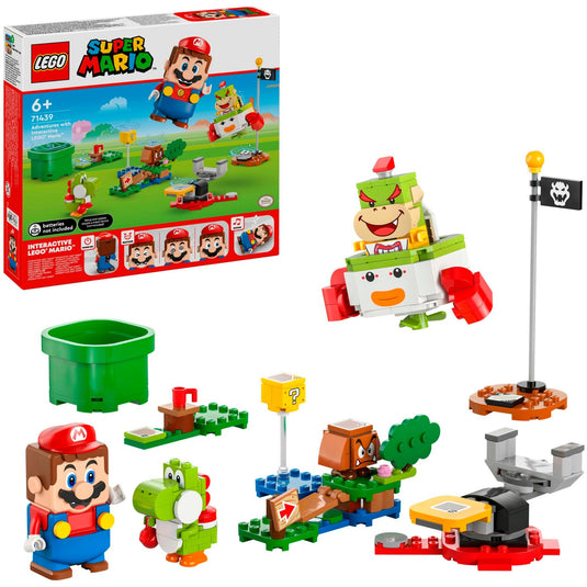 Lego super mario - avonturen met interactieve mario constructiespeelgoed (71439)