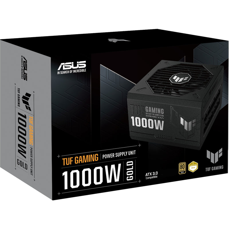 Load image into Gallery viewer, Asus tuf gaming gold modulaire 1000 watt voeding (zwart, 1x 12vhpwr, 4x pcie)
