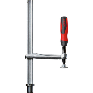 Bessey spanelement met een vast spandiepte tw16-20-10-2k lijmklem (zilver rood)