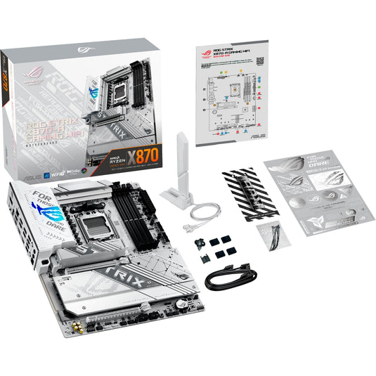 Asus rog strix x870-a gaming wifi socket am5 moederbord (2,5gb-lan, wi-fi 7, bt, sound, atx)