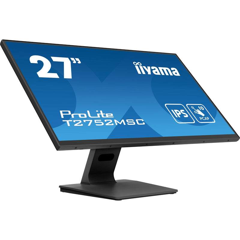 Load image into Gallery viewer, Iiyama prolite t2752msc-b1 27 touchscreen monitor (zwart, hdmi, displayport, 2x usb-a, usb-b)

