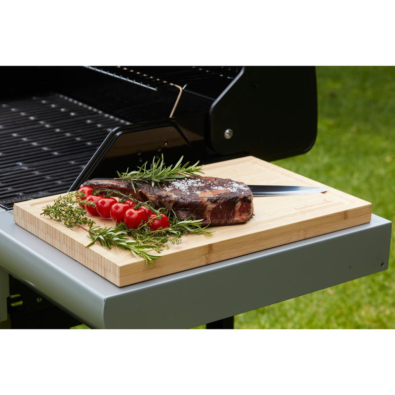 Load image into Gallery viewer, Barbecook snijplank uit bamboe met sapgeul (fsc 100%)
