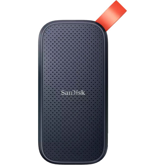 Sandisk portable 2 tb externe ssd (antraciet, usb-c)