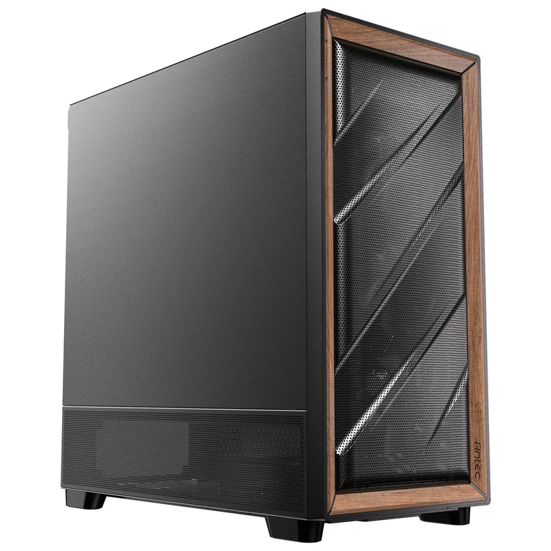 Load image into Gallery viewer, Antec flux se midi tower behuizing (zwart | 2x usb-a | 1x usb-c)
