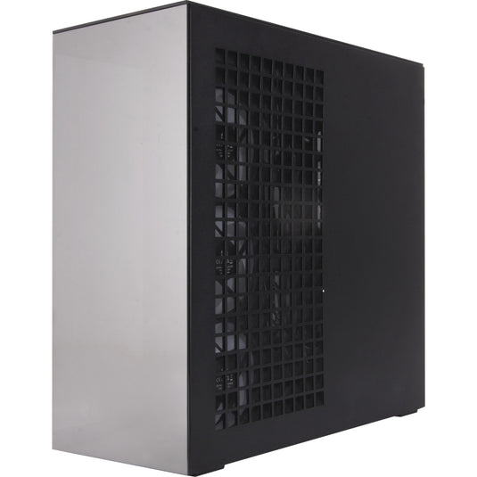 Arctic xtender vg midi tower behuizing (zwart | 2x usb-a | 1x usb-c | rgb | tempered glass)