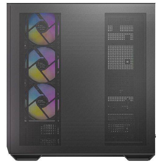 Antec c7 argb midi tower behuizing (zwart | 2x usb-a | 1x usb-c | tempered glass)