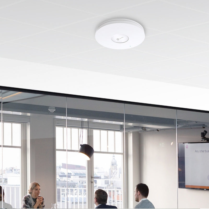 Load image into Gallery viewer, Tp-link omada eap670 ax5400 wifi 6 access point voor plafondmontage mesh access point (wit, poe)
