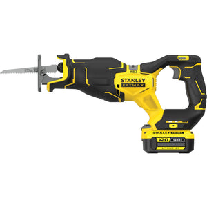 Stanley brushless v20 18v fatmax reciprozaag (zwart geel, accu, oplader en koffer inbegrepen)