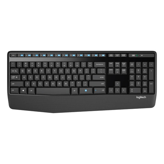 Draadloos toetsenbord logitech zwart 447,2 mm x 186,7 mm x 21,4 mm