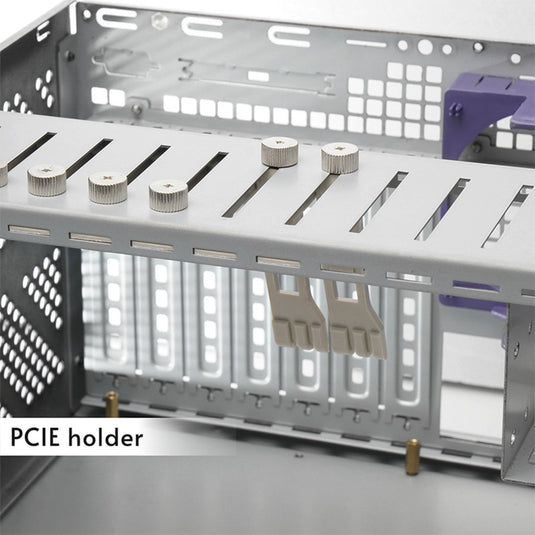 Chieftec unc-409s-aio-op rack behuizing (zwart)