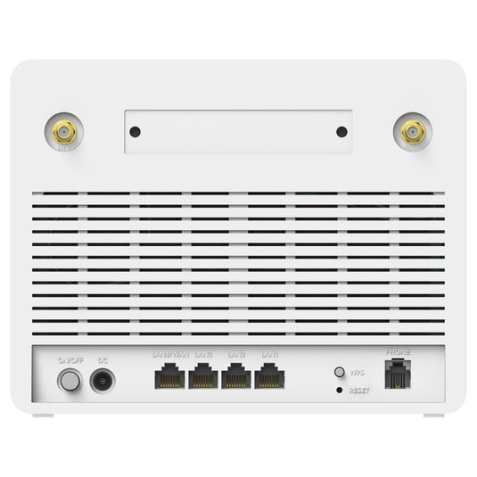 Cudy ac1200 wi-fi 4g lte-cat6 gigabit router lt700v mesh router (wit, mesh, app, nano simslot)