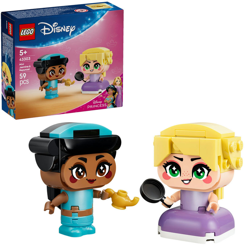 Load image into Gallery viewer, Lego disney princess 43303 mini jasmine en rapunzel
