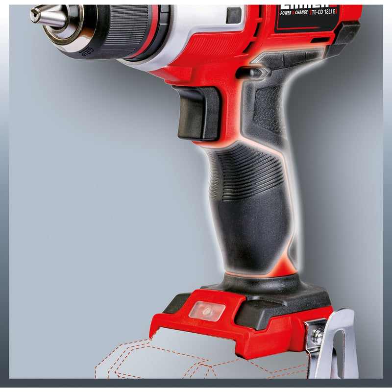 Load image into Gallery viewer, Einhell accu boor- schroefmachine te-cd 18 li e solo schroeftol (rood zwart, accu en oplader niet inbegrepen)
