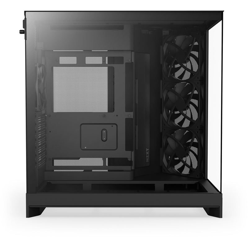 Load image into Gallery viewer, Nzxt h9 flow midi tower behuizing (zwart (mat) | 2x usb-a | 1x usb-c | tempered glass)
