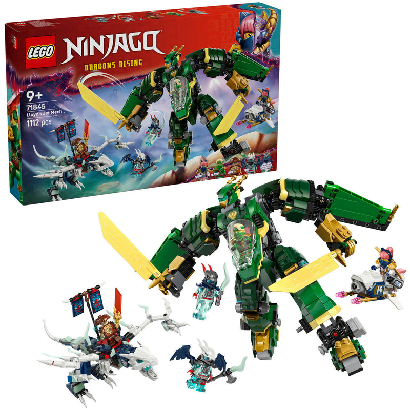 Load image into Gallery viewer, Lego ninjago - lloyds vliegtuigmecha constructiespeelgoed (71845)
