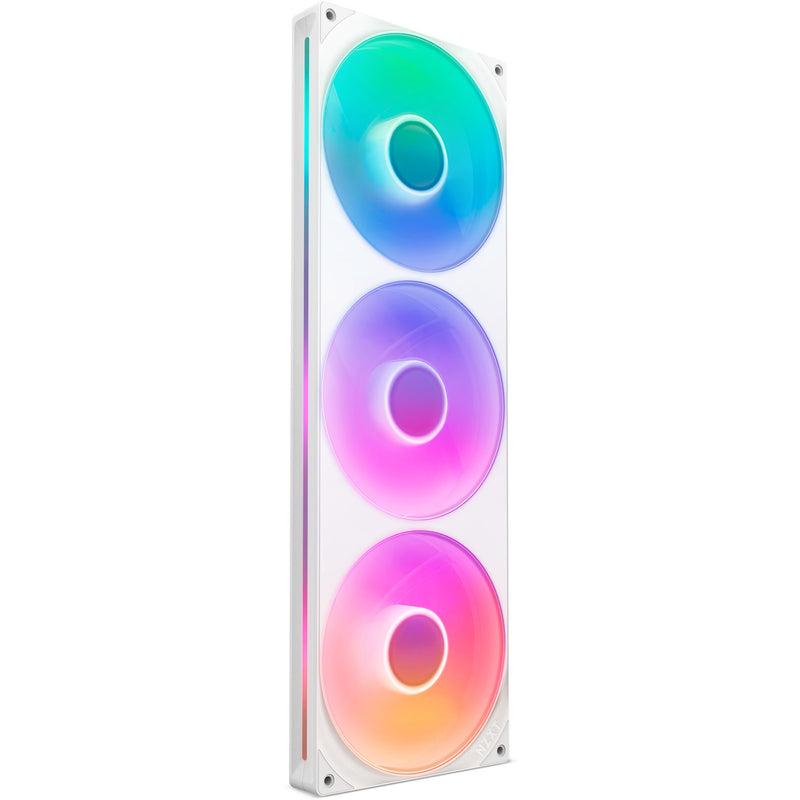 Load image into Gallery viewer, Nzxt f420 rgb core case fans (wit, 3 stuks, 420 x 140 x 26 mm)
