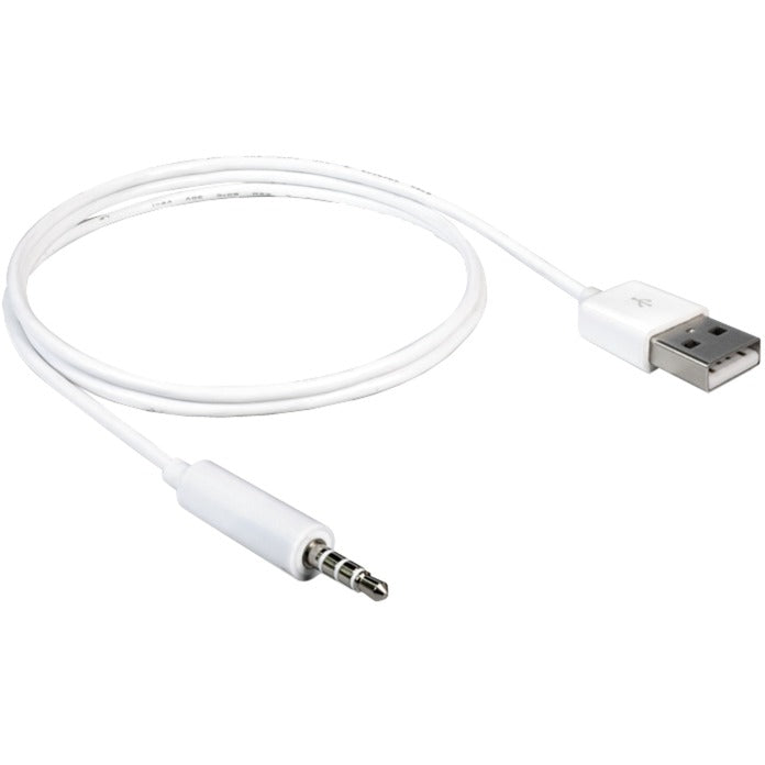 Load image into Gallery viewer, Delock cable usb-a male > stereo jack 3.5 mm male 4 pin adapter (ipod shuffle, 1 m)
