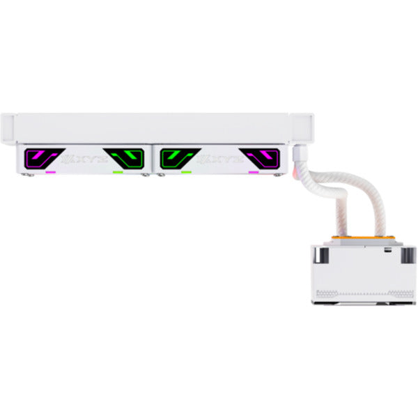 Afbeelding laden in galerijviewer, Xyz pc gear hydrotemp aio 240 waterkoeling (wit, argb, pwm)
