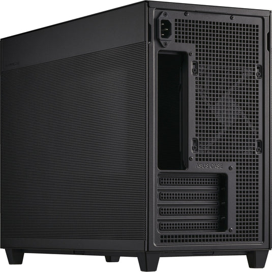 Asus prime ap201 mini tower behuizing (zwart | 2x usb-a | 1x usb-c)
