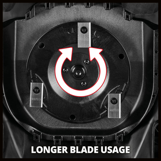 Einhell freelexo 500 robotmaaier (rood zwart, 2.5 ah power x-change plus accu + laadstation inbegrepen)