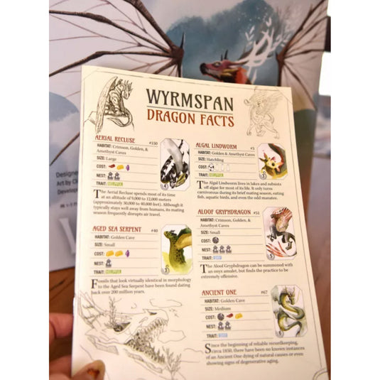 Asmodee wyrmspan - engelstalig bordspel