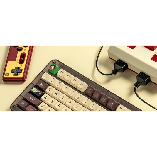 Iqunix zx75 happy ape wireless mechanical keyboard (bruin, us lay-out (qwerty), ttc holy panda, 75%, rgb leds, hot-swappable, double-shot pbt, 2.4ghz | bluetooth 5.1 | usb-c)