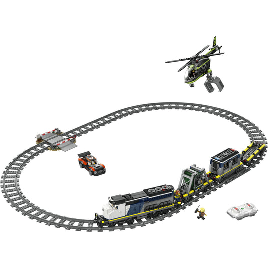 Lego ® city overval op politietrein - speelgoedtreinset - 60508