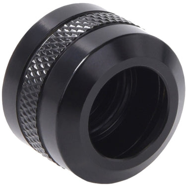 Alphacool eiszapfen pro 13 mm hardtube fitting g1 4 - deep black verbinding (zwart (mat))