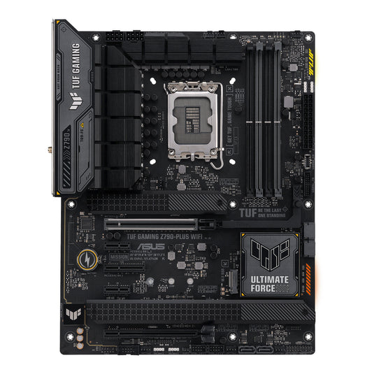 Asus tuf gaming z790-plus wifi socket 1700 moederbord (zwart, raid, 2.5gb-lan, wi-fi 6e, sound, atx)