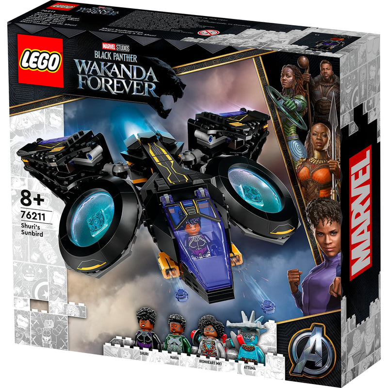 Load image into Gallery viewer, Lego marvel - shuri's sunbird constructiespeelgoed (76211)
