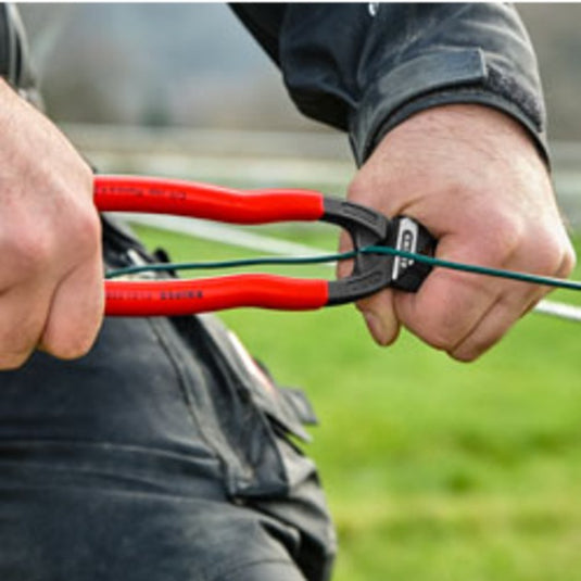 Knipex cobolt xl compacte boutensnijtang 7101250 kniptang (rood zwart)