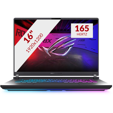Asus rog strix g16 g615lw-rv009w 16 gaming laptop (grijs | core ultra 9 275hx | rtx 5080 | 16 gb | 1 tb ssd)