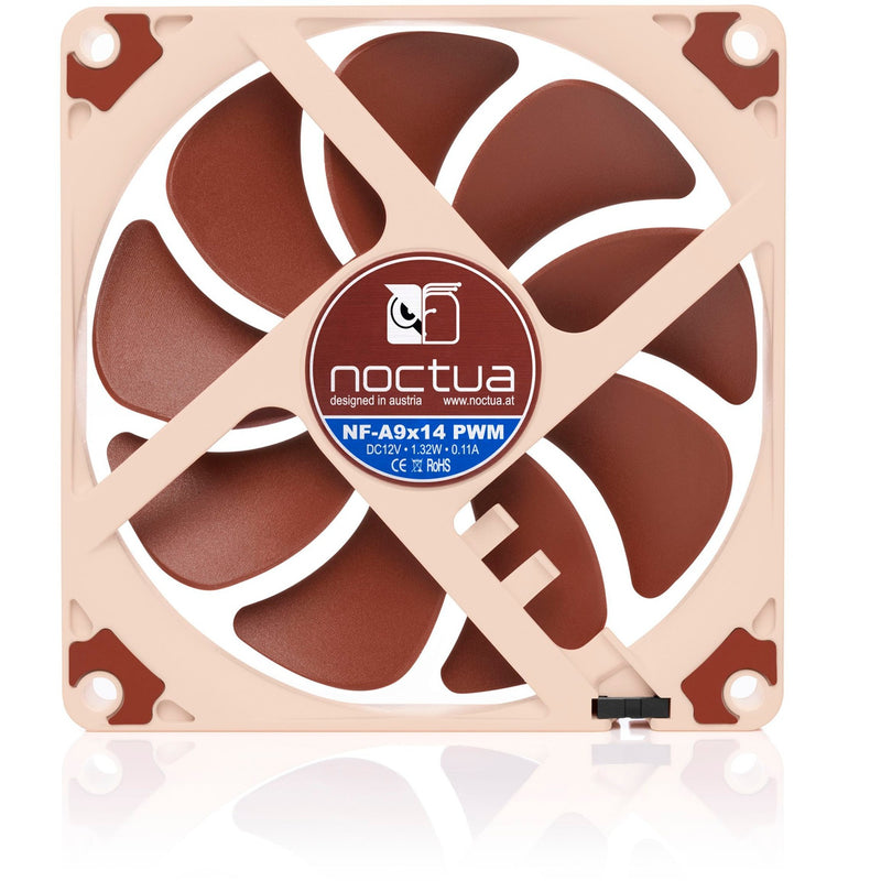 Load image into Gallery viewer, Noctua nf-a9x14 case fan (bruin, 92 x 92 x 14 mm, pwm)
