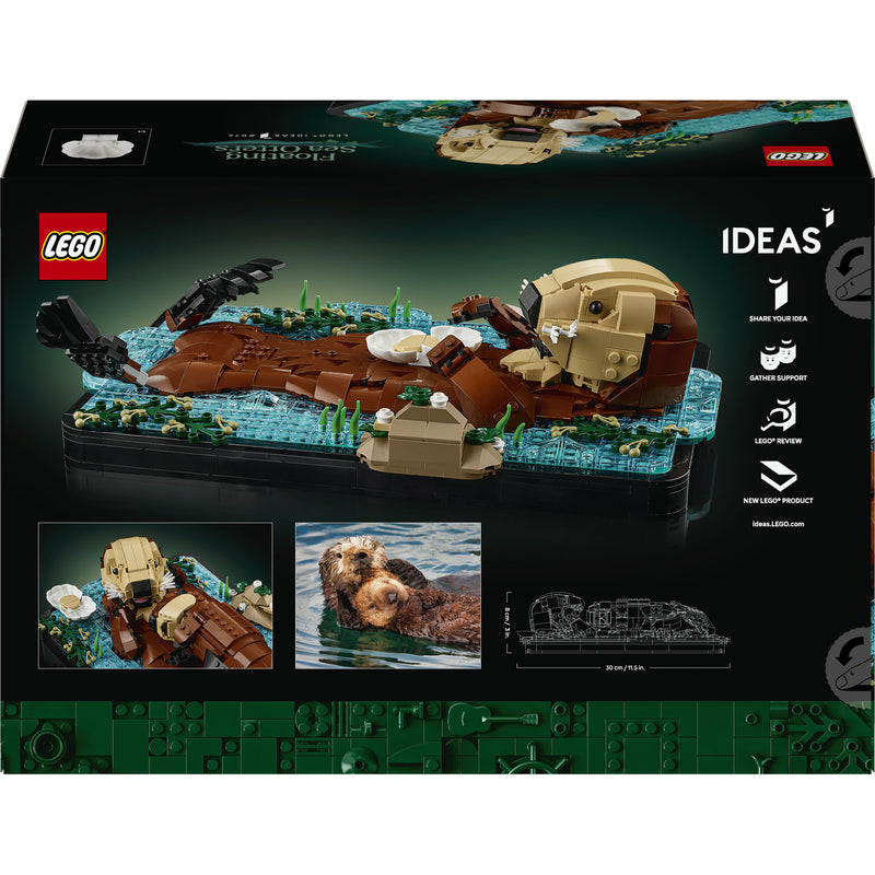 Afbeelding laden in galerijviewer, Lego ideas drijvende zeeotters - 21366
