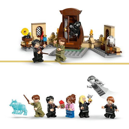 Lego harry potter kasteel zweinstein: ziekenzaal bouwpakket voor kinderen met 7 minifiguren - 76463