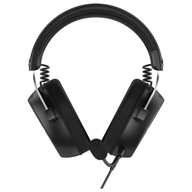 Load image into Gallery viewer, Hator hypergang 3 usb over-ear gaming headset (zwart, rgb, 7.1 virtual surround, usb bluetooth)
