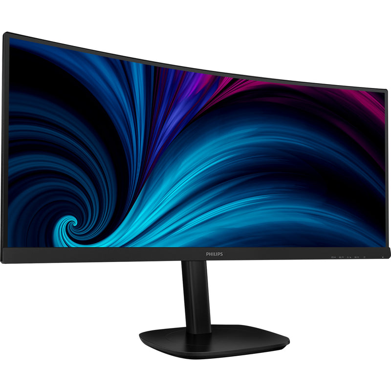 Load image into Gallery viewer, Philips 34b2u3600c 34 curved ultrawide monitor (zwart, hdmi, displayport, 4x usb-a, usb-b, usb-c, rj-45)
