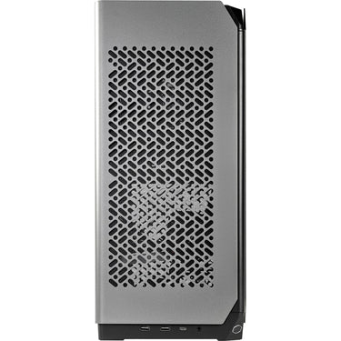 Cooler master ncore 100 max mini tower behuizing (donkergrijs | 2x usb-a | 1x usb-c)