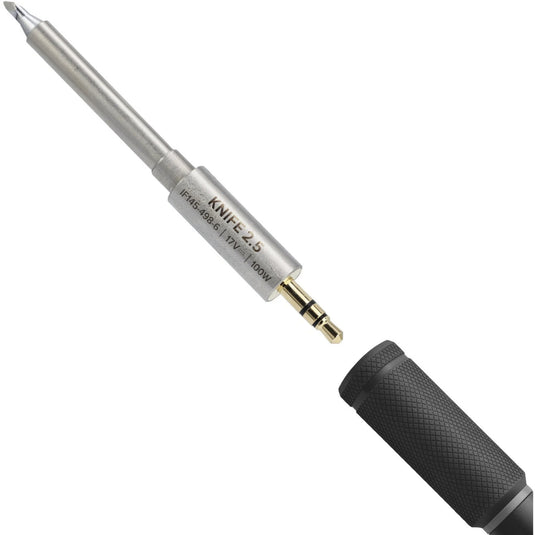 Ifixit fixhub soldeerpunt, mesvormig, 2,5 mm soldeerbout (zilver)