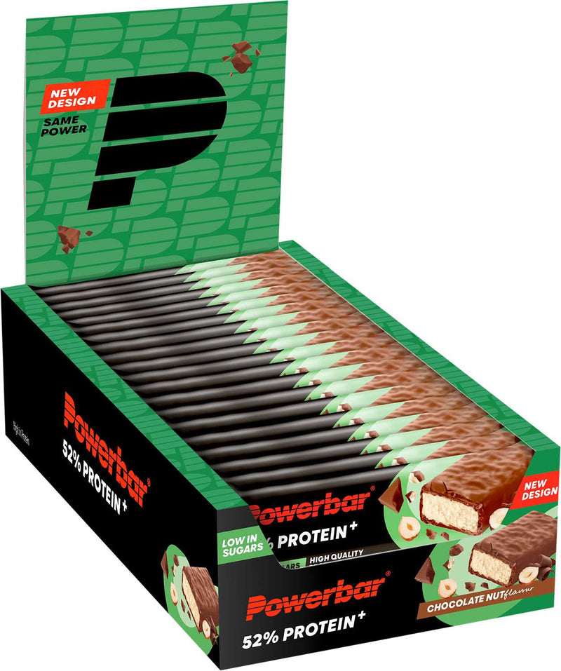 Load image into Gallery viewer, Powerbar 52% protein plus bar 20 box
