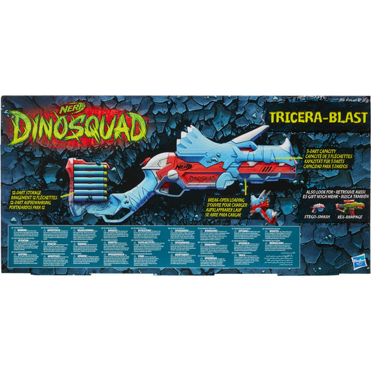 Hasbro nerf nerf dinosquad tricerablast