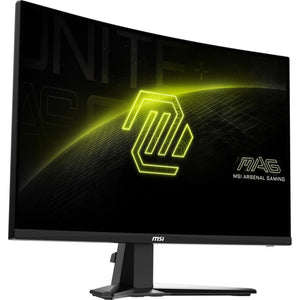 Msi mag 27cq6f 27 curved gaming monitor (zwart, 1x displayport, 2x hdmi, 180 hz)