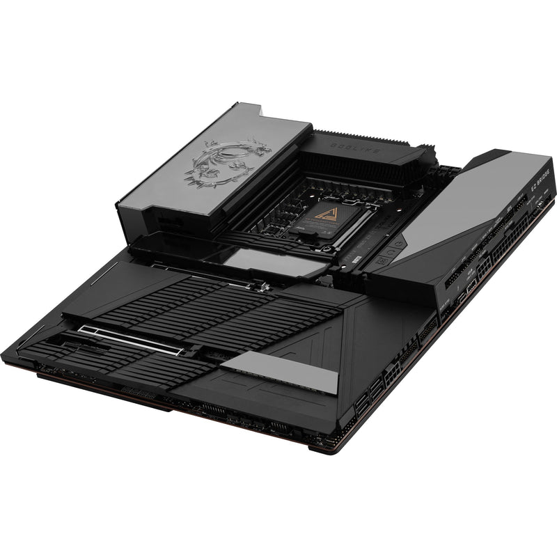 Load image into Gallery viewer, Msi meg z890 godlike socket 1851 moederbord (zwart, raid, 10gb-lan, 5gb-lan, wlan, bt, sound, e-atx)
