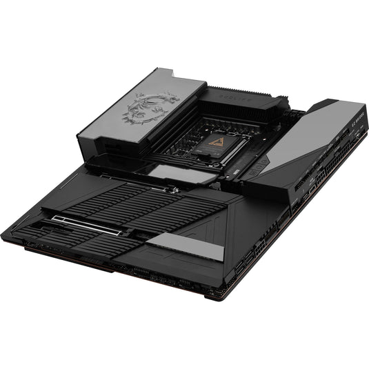 Msi meg z890 godlike socket 1851 moederbord (zwart, raid, 10gb-lan, 5gb-lan, wlan, bt, sound, e-atx)