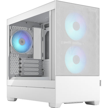 Fractal design pop mini air rgb midi tower behuizing (wit | 2x usb-a | rgb | window)