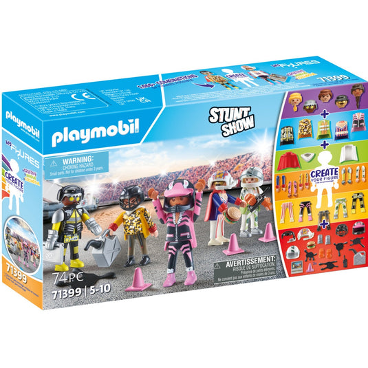 Playmobil my figures - stuntshow constructiespeelgoed (71399)