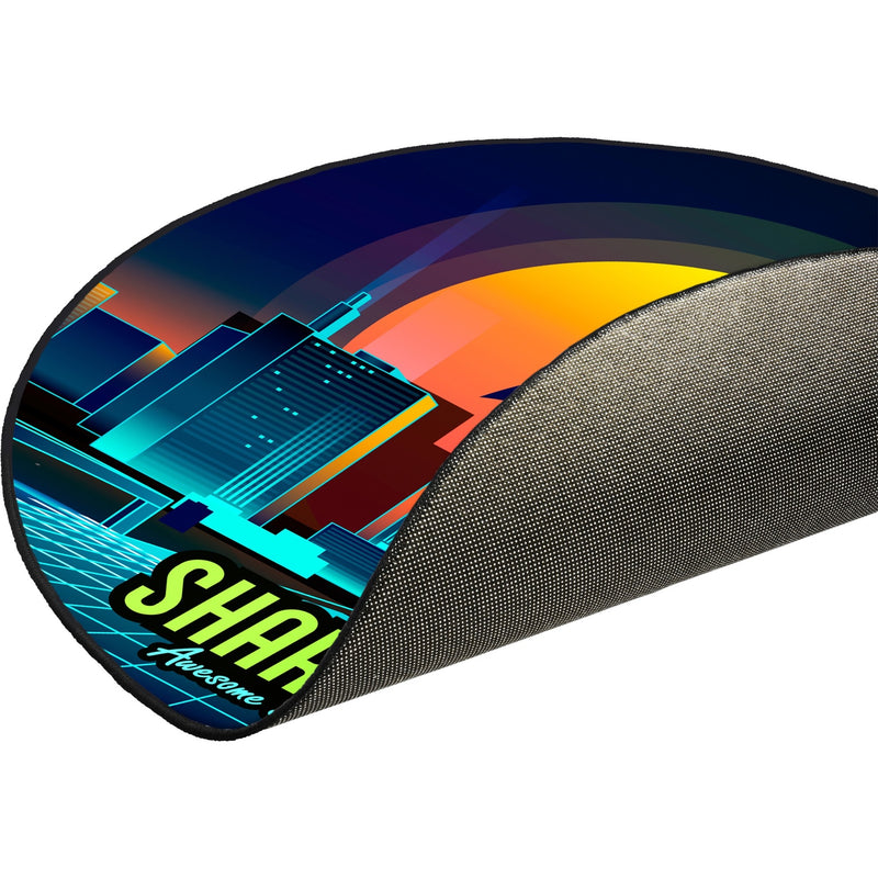 Load image into Gallery viewer, Sharkoon sfm11 floor mat (retro) beschermingsmat (blauw geel)
