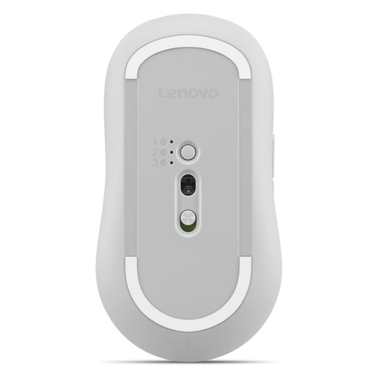 Lenovo yoga stille bluetooth-muis seashell (wit grijs, bluetooth 5.3)