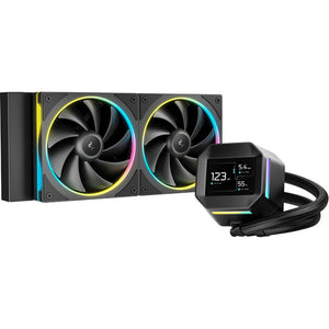 Deepcool lm240 waterkoeling (zwart)